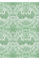 Aster Skirt #1 with Belt Midi Length Cotton Musola (Peacock Toile White)