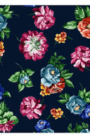Samantha Skirt Midi Length Poliamide Taffta (Positano Flower Bright)