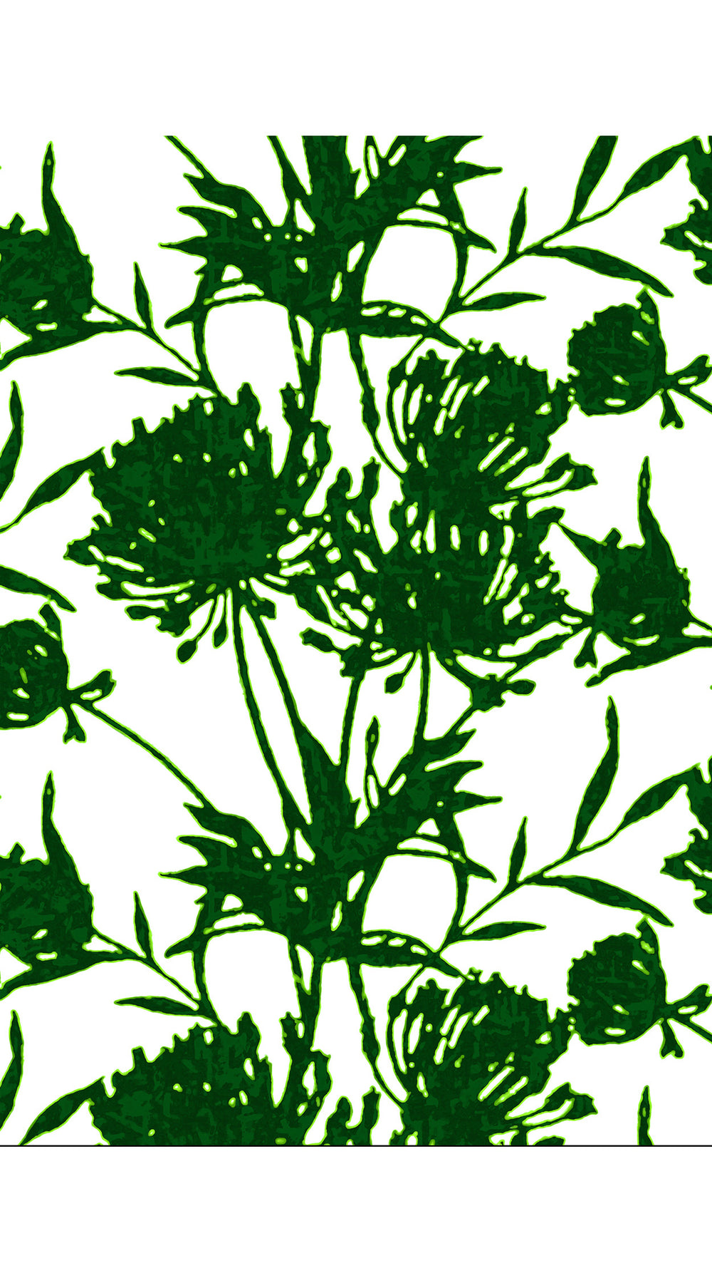 Audrey Dress #4 Shirt Collar 3/4 Sleeve Midi Length Cotton Musola (Primavery Silhouette White)