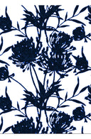 Aster Dress Boat Neck Sleeveless Midi Plus Length Cotton Musola (Primavery Silhouette White)