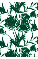 Aster Dress Boat Neck Sleeveless Midi Plus Length Cotton Musola (Primavery Silhouette White)