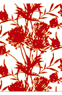 Aster Dress Boat Neck Sleeveless Midi Plus Length Cotton Musola (Primavery Silhouette White)