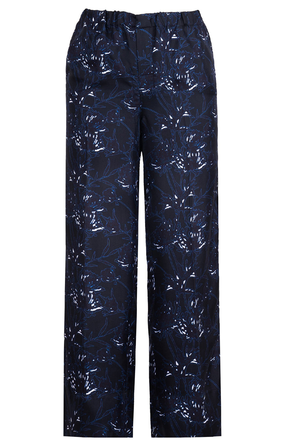 Pants Silk (Primavery Silhouette Ground)