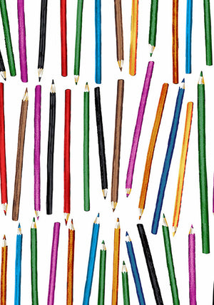 Prisma Pencil All Over_White Red_Cotton Musola_278y