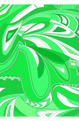 Audrey Dress #2 Shirt Collar 3/4 Sleeve Midi Length Cotton Stretch (Pucciesque Africani)