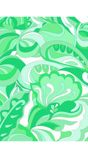 Camicia Aster con colletto, manica 3/4, lunghezza midi, in ramie (grafica Pucciesque)