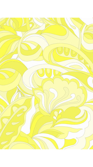 Camicia Aster con colletto, manica 3/4, lunghezza midi, in ramie (grafica Pucciesque)