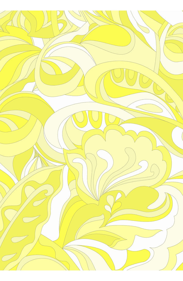 Audrey Dress #2 Shirt Collar 3/4 Sleeve Long Length Cotton Stretch (Pucciesque Graphic)