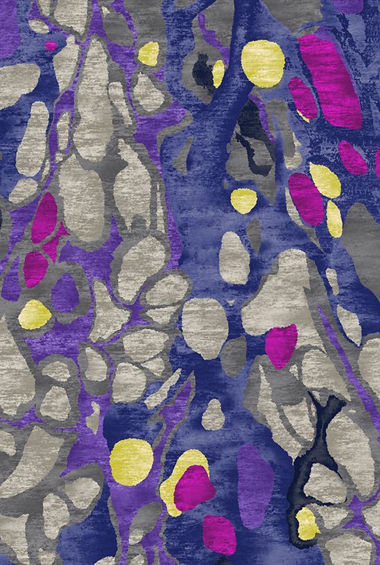 Patricia Dress Shirt Collar 3/4 Sleeve Long +3 Length Wool (Rangford Marble)