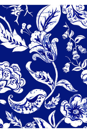 Nova Shirt Silk Twill (Riviera Flower)