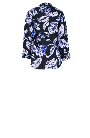 Nova Shirt Silk Twill (Riviera Flower)