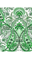 Audrey Dress #1 Shirt Collar 3/4 Sleeve Cotton Stretch (Russian Paisley)