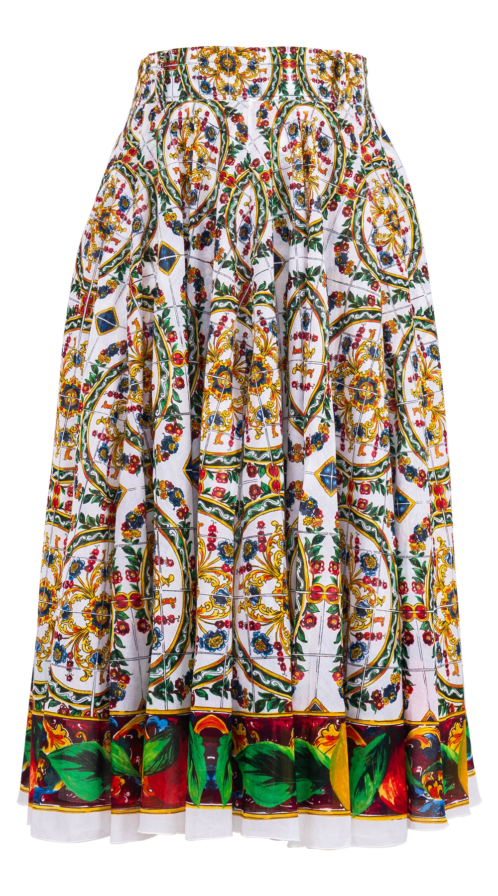 Aster Skirt Midi Length Musola (Santorini Tile) @4