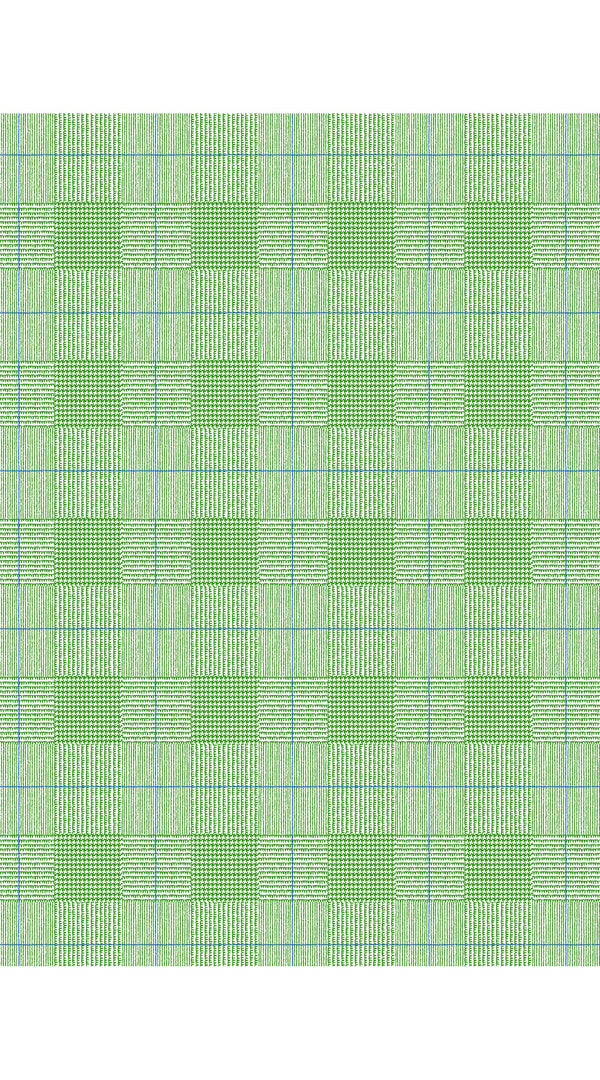 Aster Dress Shirt Collar 3/4 Sleeve Midi Length Cotton Musola (Savile Row Check Big White)