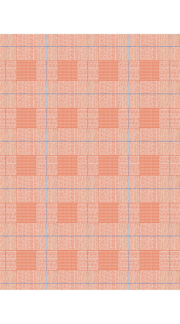 Aster Dress Shirt Collar 3/4 Sleeve Midi Length Cotton Musola (Savile Row Check Big White)