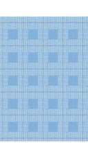 Aster Dress Shirt Collar 3/4 Sleeve Midi Length Cotton Musola (Savile Row Check Big White)