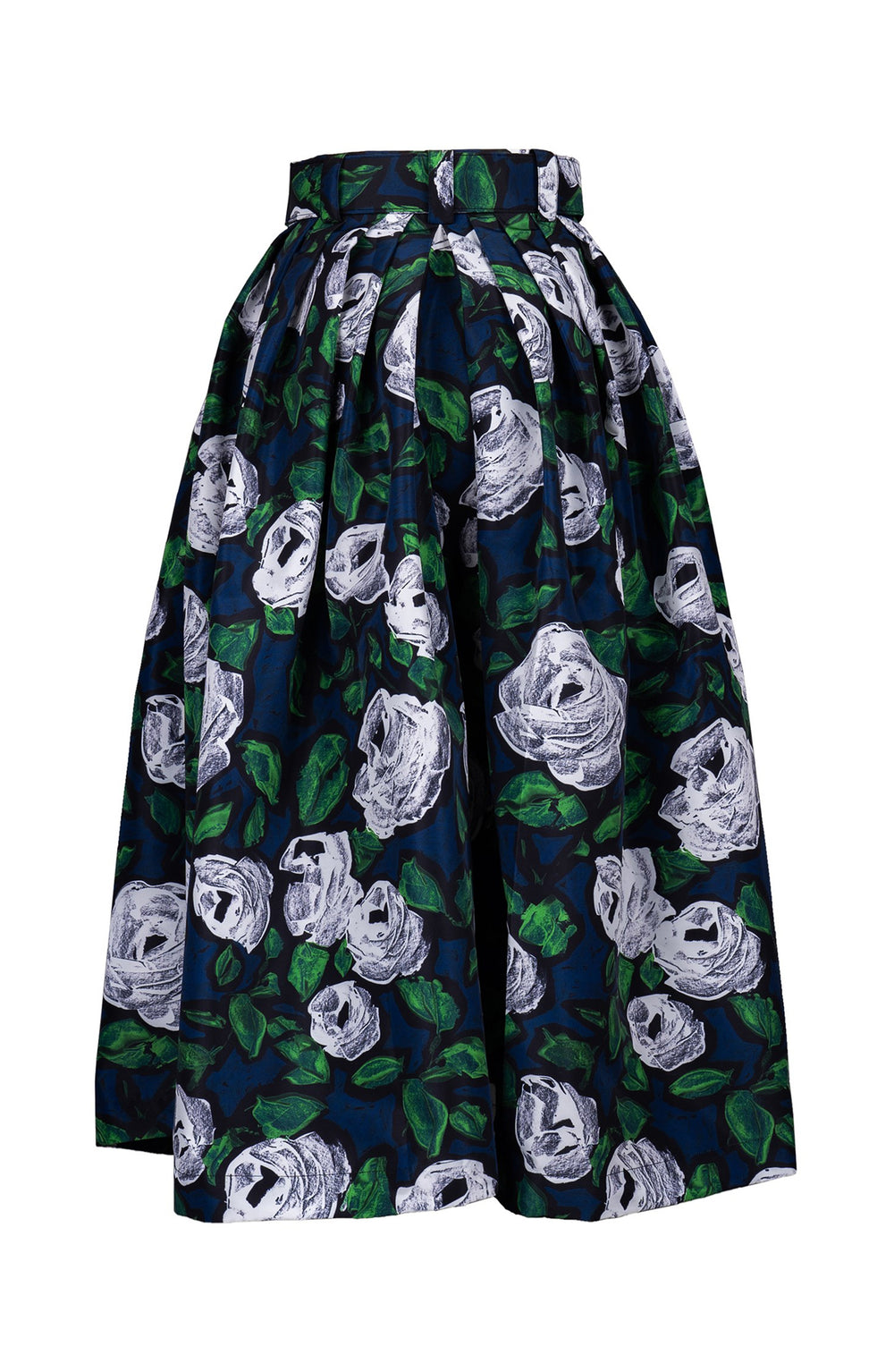Irene Skirt Midi Length Poliamide Taffta (Sheer Bliss Rose)