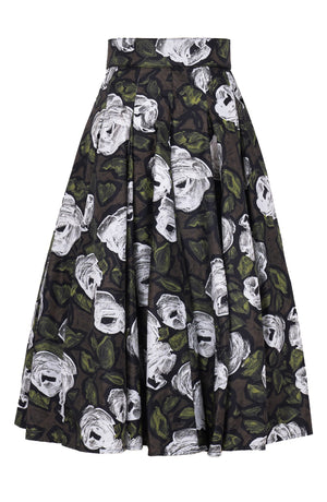 Samantha Skirt Midi Length Poliamide Taffta (Sheer Bliss Rose)