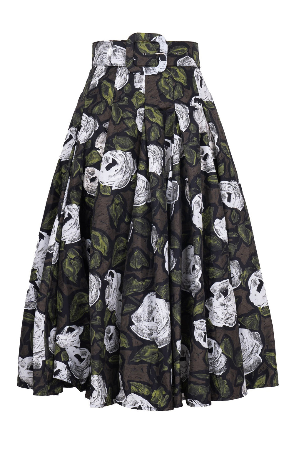 Samantha Skirt Midi Length Poliamide Taffta (Sheer Bliss Rose)