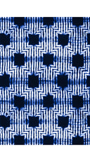 Zeller Skirt Midi Length Cotton Stretch (Shibori Akiyama)