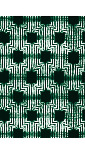 Zeller Skirt Midi Length Cotton Stretch (Shibori Akiyama)