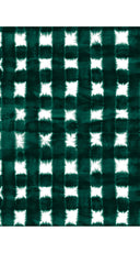 Audrey Dress #4 Shirt Collar 3/4 Sleeve Midi Length Musola (Shibori Gingham)