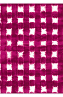 Aster Skirt #1 with Belt Midi Length Cotton Musola (Shibori Gingham)