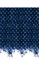 Audrey Dress #1 Shirt Collar 3/4 Sleeve Regular Length Cotton Stretch (Shibori Midnight)