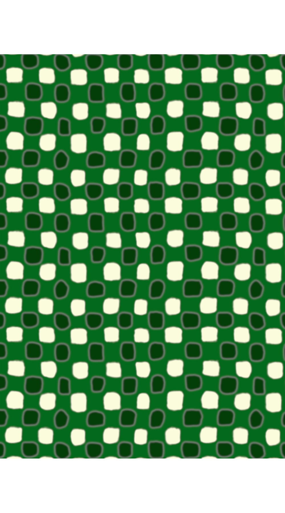 Audrey Dress #4 Shirt Collar 3/4 Sleeve Long Length Cotton Musola (Tie Dye Gingham Small)