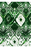 Aster Skirt #1 with Belt Midi Length Cotton Musola (Tie Dye Maldives White)