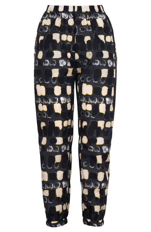 Tessa Pants Poliamide Taffta (Tie Dye Square Multi Dark)