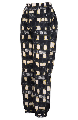 Tessa Pants Poliamide Taffta (Tie Dye Square Multi Dark)