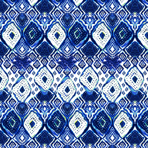 [Create Your Own] Cotton Musola (Tie Dye Maldives White)