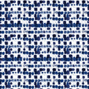 [Create Your Own] Cotton Musola (Tie Dye Square Multi White)