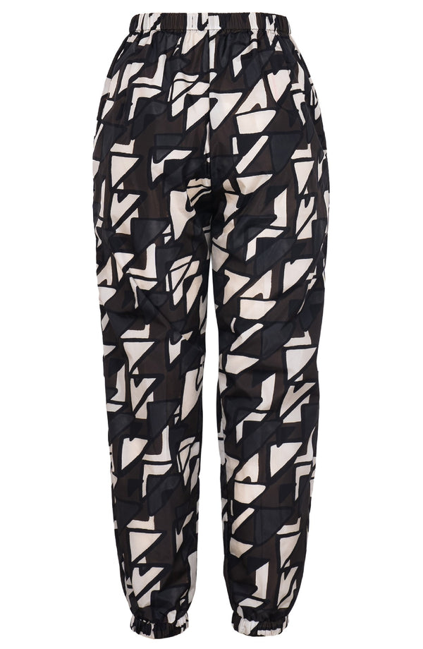 Tessa Pants Poliamide Taffta (Triangle Hand Print)