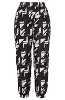 Tessa Pants Poliamide Taffta (Triangle Hand Print)