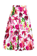 Zeller Skirt Long Length Cotton Stretch (Under The Sea)