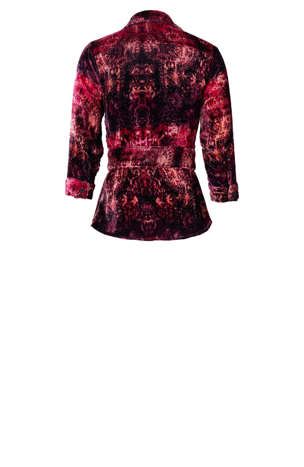 Katharine Shirt 3/4 Sleeve Silk Velvet (Venezia)