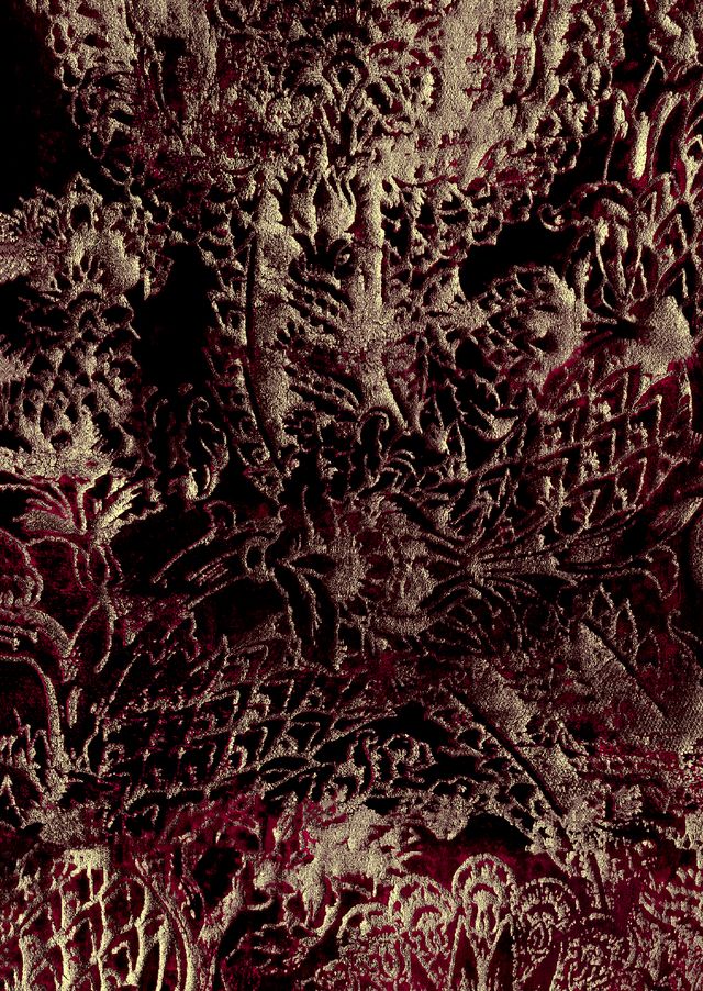 Katharine Shirt 3/4 Sleeve Silk Velvet (Venezia)