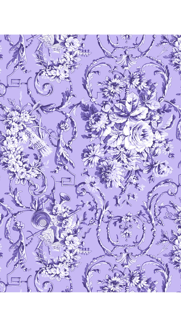 Aster Dress Shirt Collar 3/4 Sleeve Midi Length Cotton Musola (Villa Carlotta Pastel)