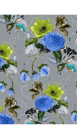 Audrey Dress #7 Shirt Collar 3/4 Sleeve Midi Length Nylon (Viner Rose Dark)