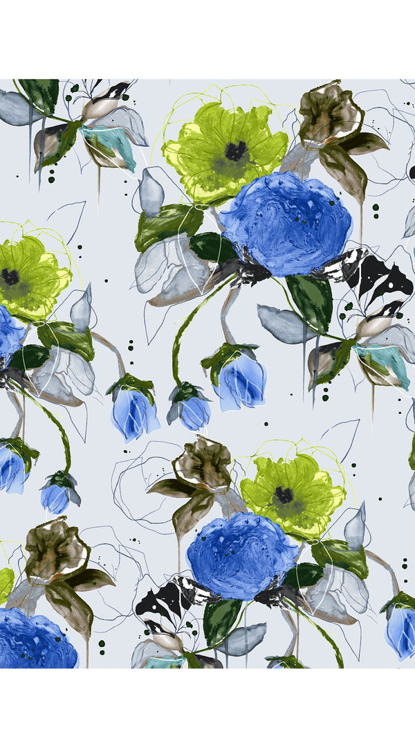 Audrey Dress #7 Shirt Collar 3/4 Sleeve Midi Length Nylon (Viner Rose Dark)