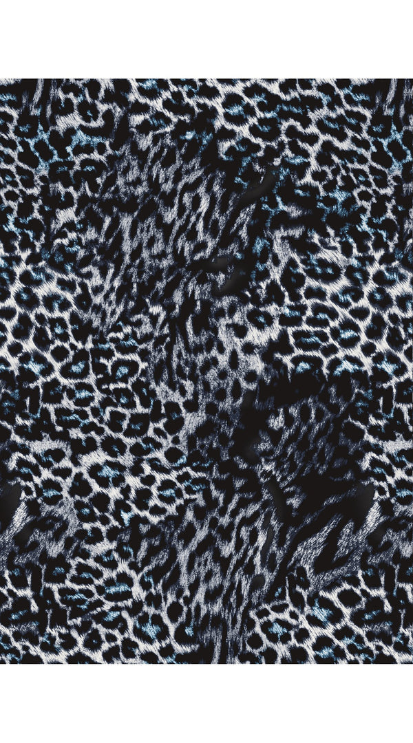 Zeller Skirt Midi Length Wool Musola (Viper Leopard Big)