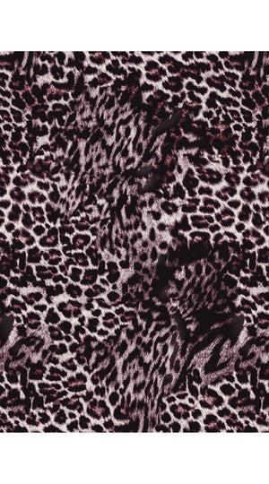 Zeller Skirt Midi Length Wool Musola (Viper Leopard Big)