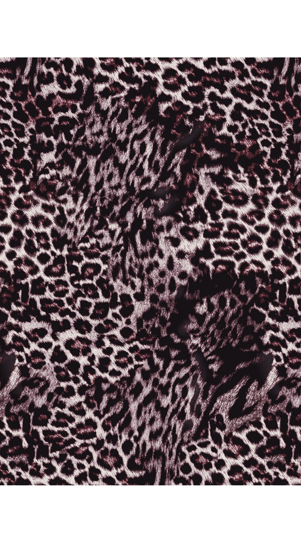 Zeller Skirt Midi Length Wool Musola (Viper Leopard Big)