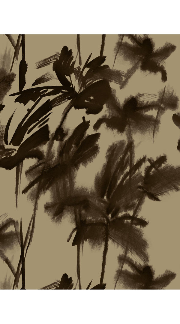 Sydney Shirt 3/4 Sleeve & Sydney Pants Silk Twill (Watercolor Bamboo)