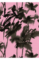 Pajama Pants Silk Twill (Watercolor Bamboo)