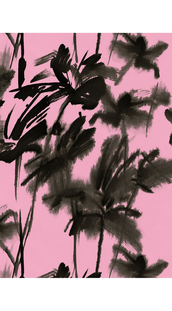 Sydney Shirt 3/4 Sleeve & Sydney Pants Silk Twill (Watercolor Bamboo)