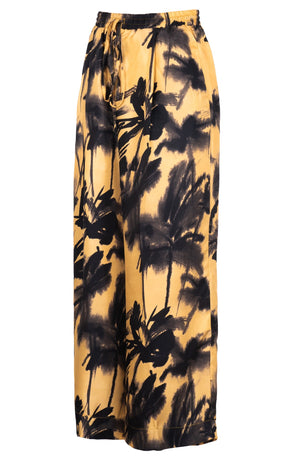Leah Pants Poliamide Taffta (Watercolor Bamboo)