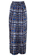 Leah Pants Poliamide Taffta (Watercolor Check)